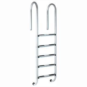 Лестница "MURO" 5 ступ.,"LUXE", AISI-304 (PS0208)