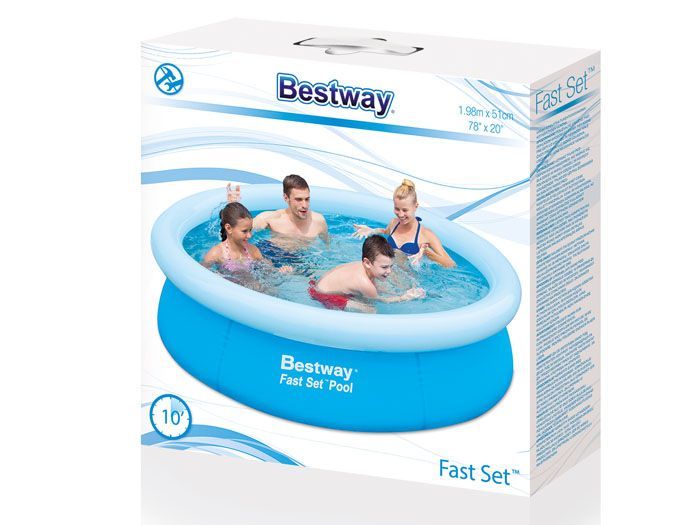 Бассейн Fast Set 198х51см, 1126л, Bestway, 57252 BW