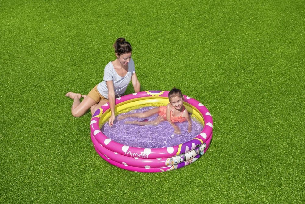 Детский надувной бассейн 122x25см "Minnie Mouse" 140л, от 2 лет