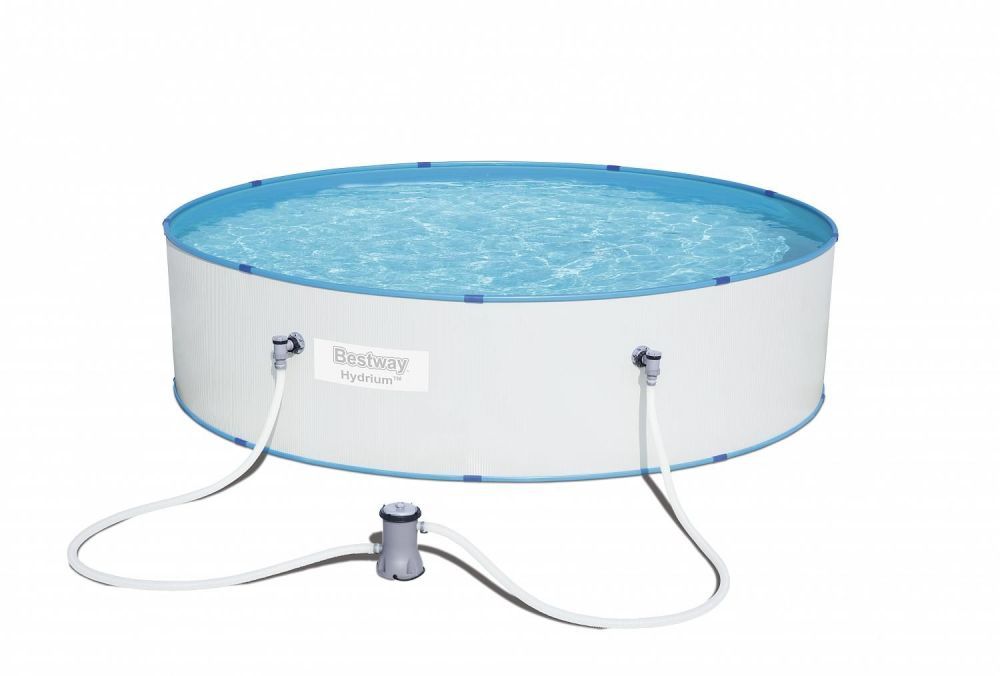 Стальной бассейн Hydrium Pool Set 330х84см, 6757л, фил.-насос 2006л/ч