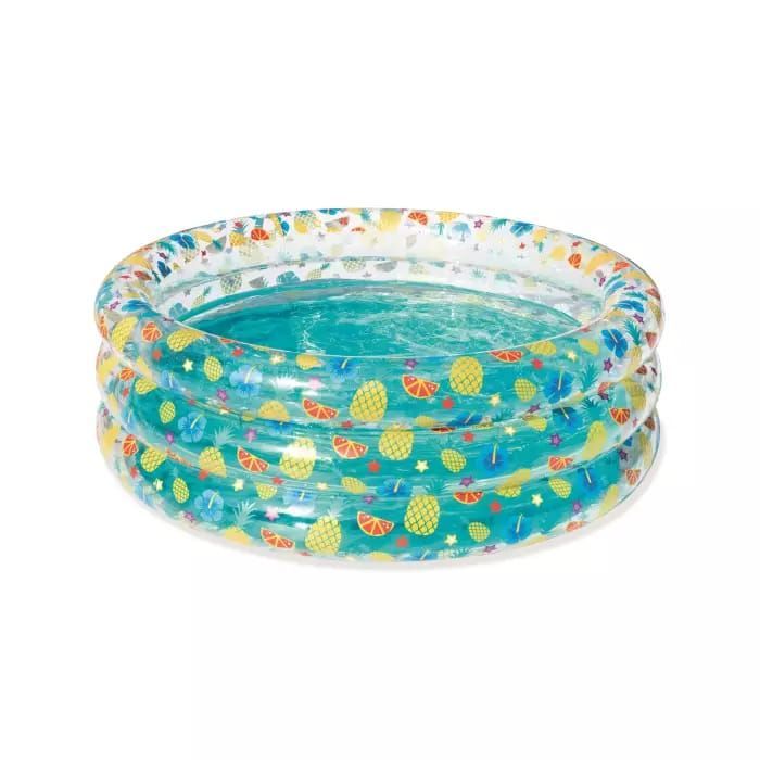 Детский надувной бассейн 150х53см "Тропики" 445л, от 6 лет