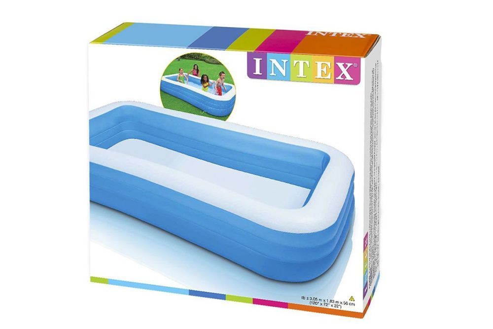 Детский надувной бассейн 305х183х56см "Ванна" 1050л, от 6 лет