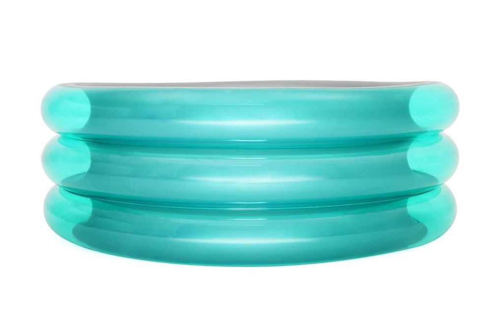 Детский надувной бассейн 150х53см "Металлик" 445л, от 6 лет