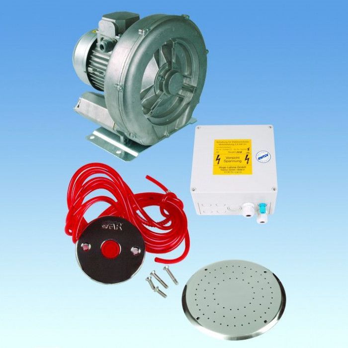 Донный гейзер в комплекте с лицевой частью и компрессором 1,3 кВт