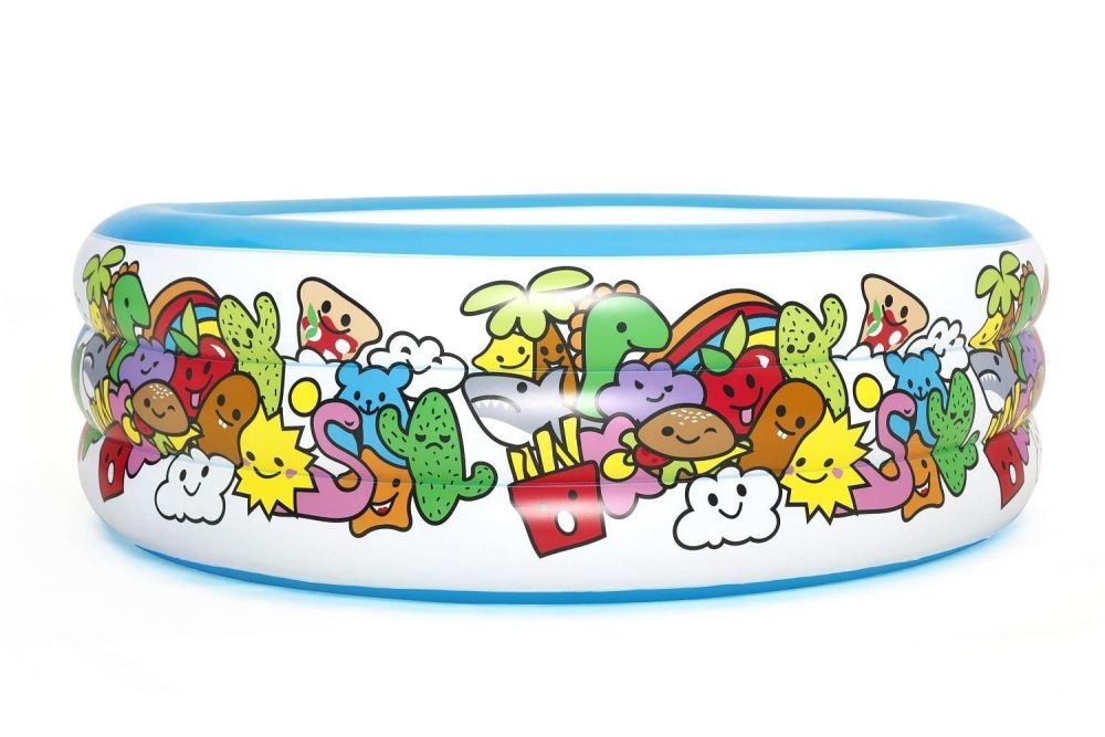 Детский надувной бассейн 152х51см "Подводный мир" 400л, от 6 лет