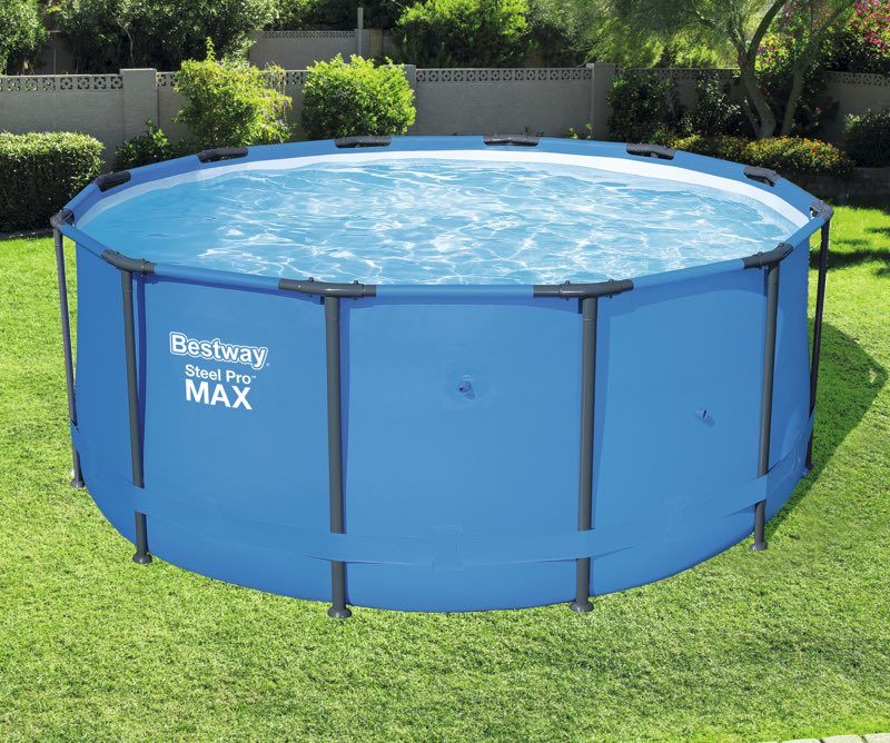 Каркасный бассейн 305х100 см, 6148 л., фильтр-насос, Bestway, 5614Q BW