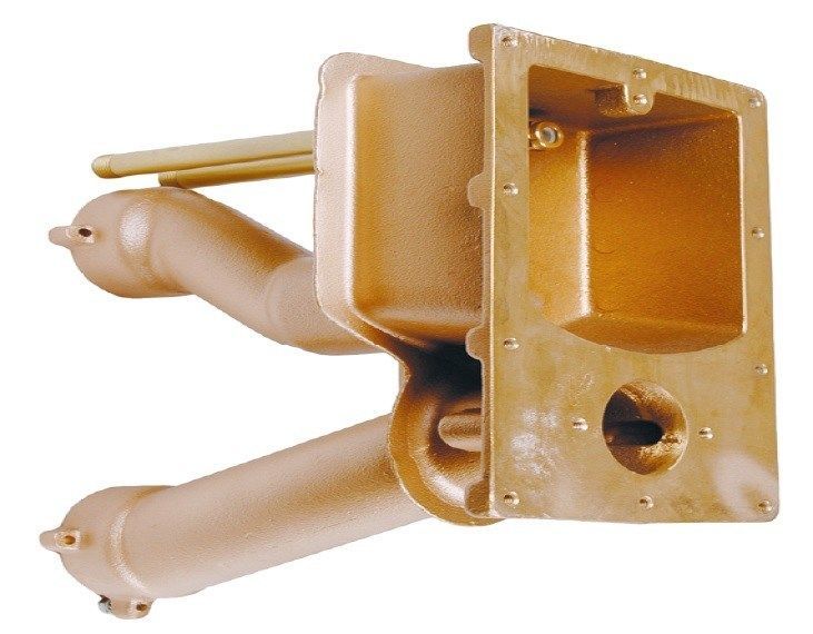 Закладная противотока JUNIOR из бронзы