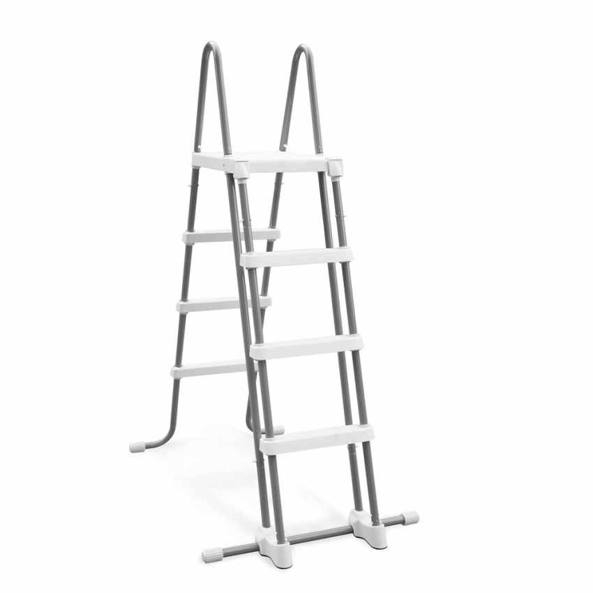 Каркасный бассейн 478х124см "Graphite Gray Panel" 16805л, песч.фил.-нас. 4500л\ч, лестн, тент, подст, Intex, 26384