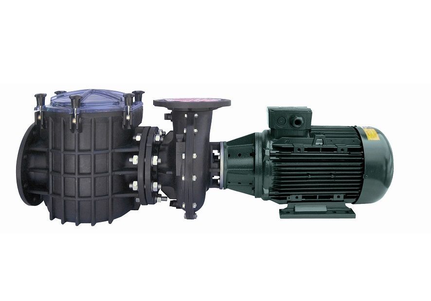 Насос "F-GIANT-N 18" центробежный с предфильтром 82.4 м3/ч, Н=10,380 В (1GNI0558T4V)