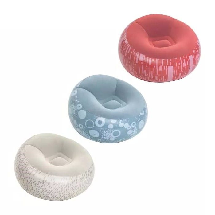 Надувное кресло 112х112х66см "Inflate-A-Chair" 3 цвета