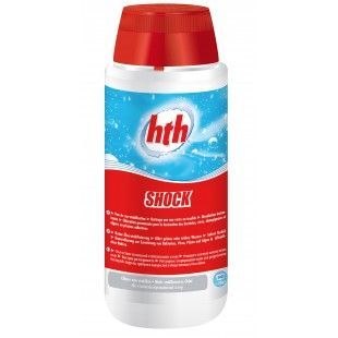 Быстрорастворимый хлор в порошке для уничтожения грибков, вирусов и бактерии, HTH SHOCK, 2 кг