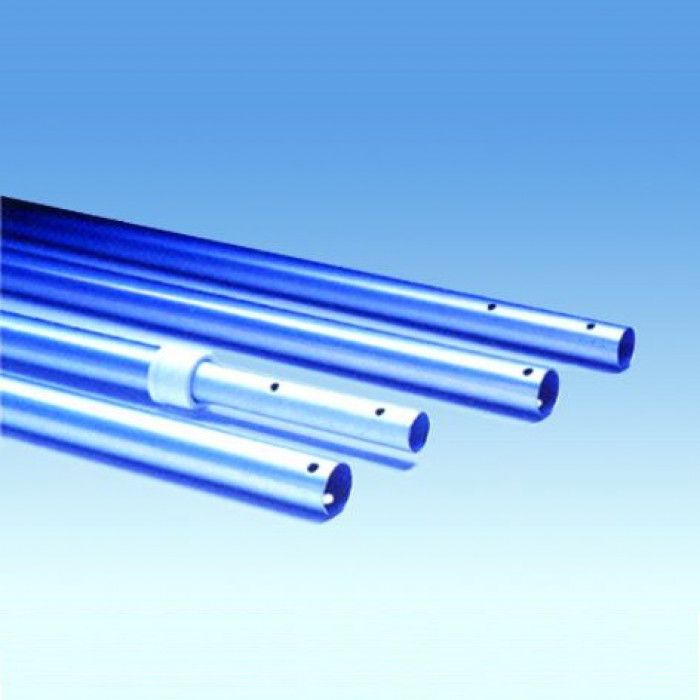 Телескопическая алюм.штанга дл.4-7.5м (крепление гайка-барашек)