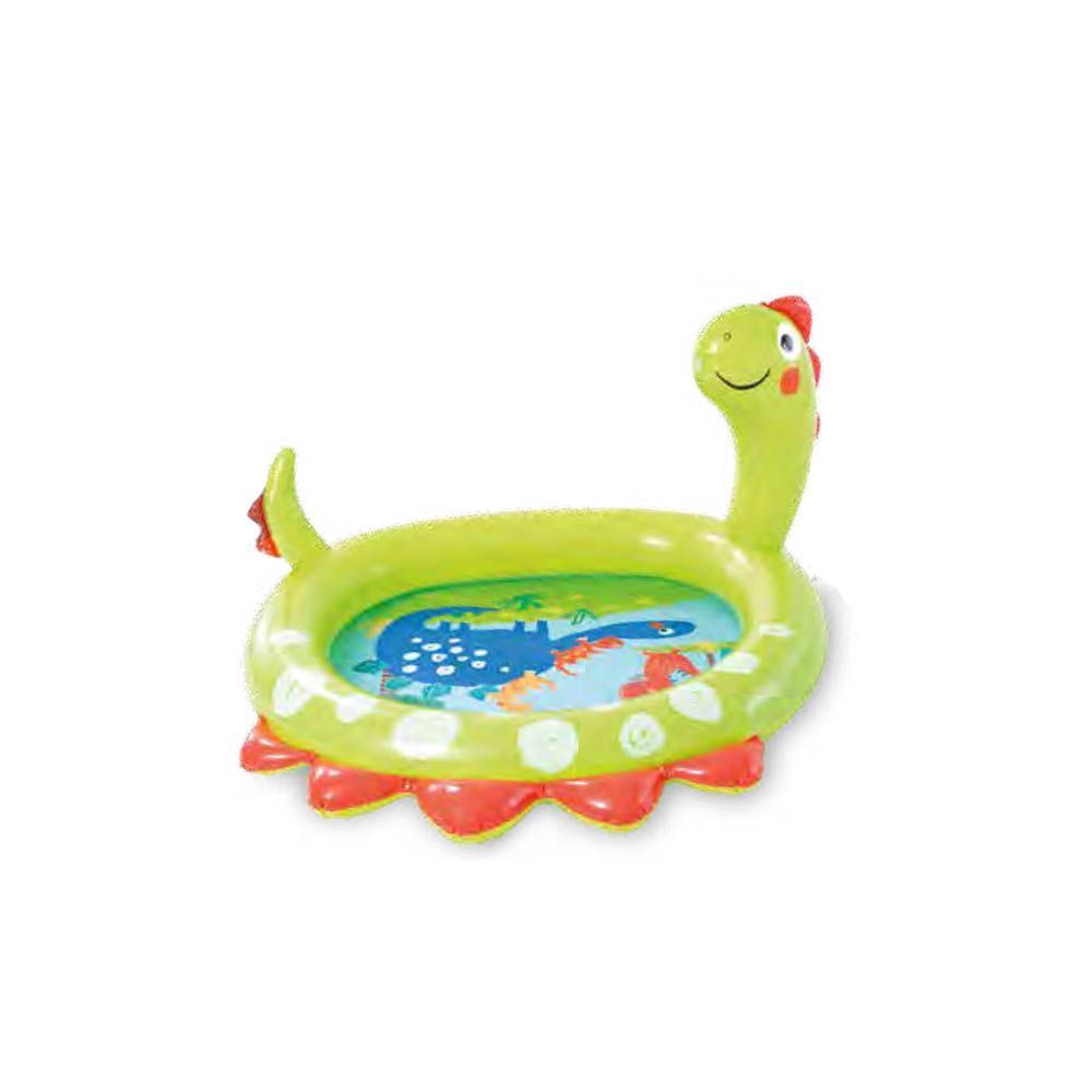 Детский надувной бассейн 119х109х66см "Динозавр" с разбрызгивателем, 68л, от 2 лет