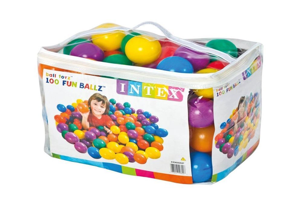 Детский надувной бассейн 142х117х122см "Дом" с навесом, от 1 до 3 лет