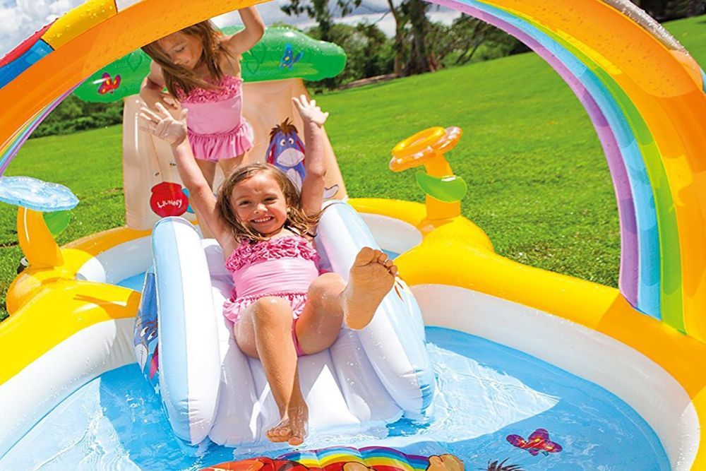 Надувной детский водный центр "Винни пух": 282х173х107 см