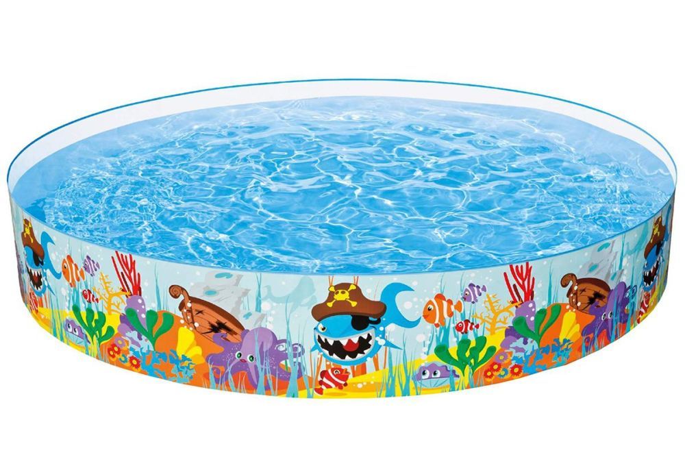 Детский бассейн 244х46см "Океанский риф" 2089л, от 3 лет