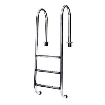 Лестница Ocean de luxe MURO 5-ступеней, накладки - антислип, AISI 304