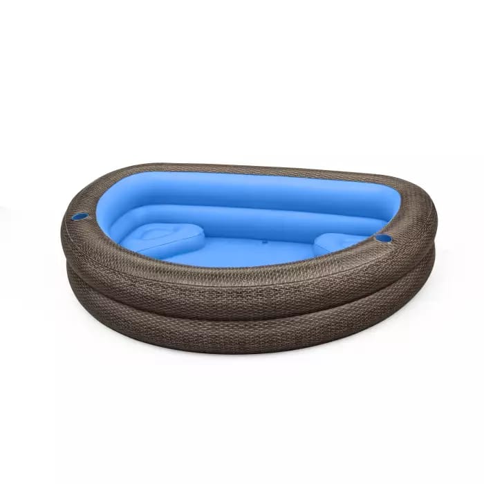 Детский надувной бассейн 231х178х53см "TruPrint Wicker", 575л, от 6 лет