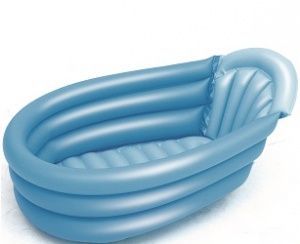 Надувной бассейн для младенцев, 79х51х33 см