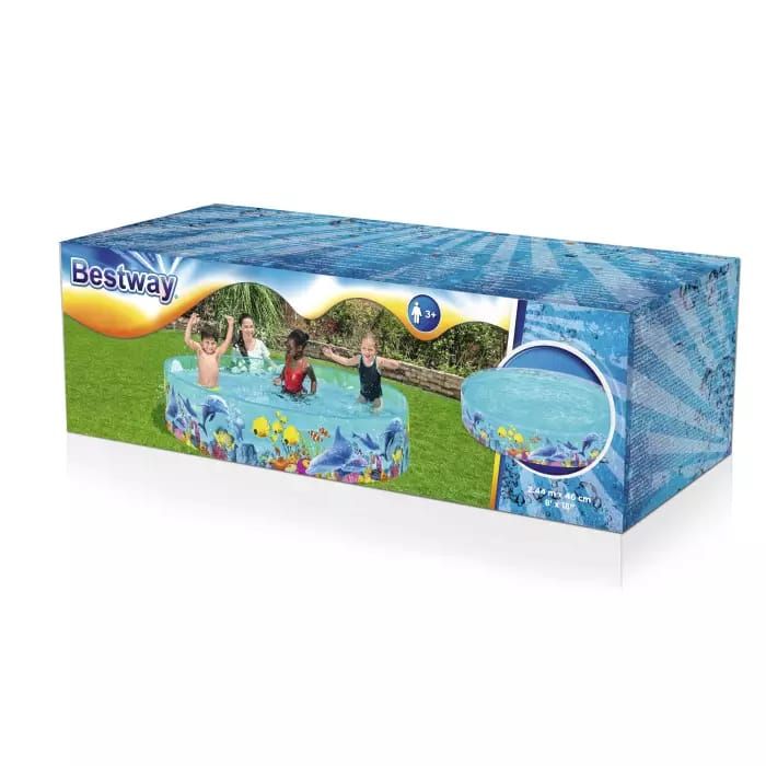 Детский бассейн 244х46см "Одиссея" 2074л, от 3 лет