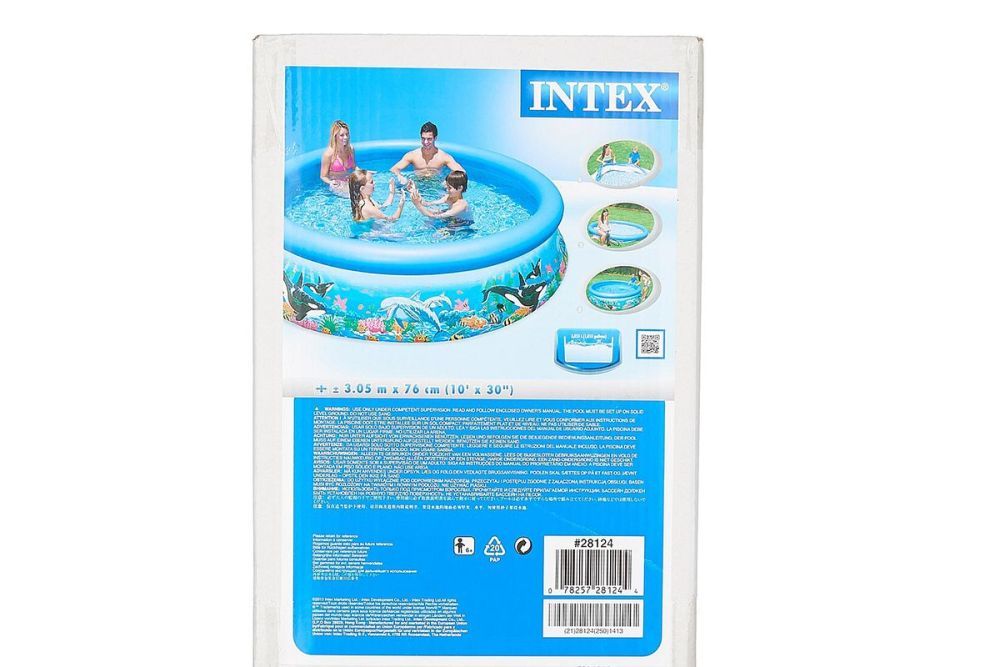 Бассейн Easy Set, 305х76см "Океанский Риф", 3853л, Intex, 28124