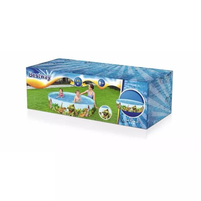 Детский бассейн 183х38см "Динозавр" 946л, от 2 лет