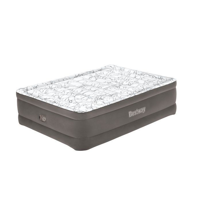 Надувная кровать 152х203х56см "Tritech Fashion Flock" встр.нас. 220В, до 300кг