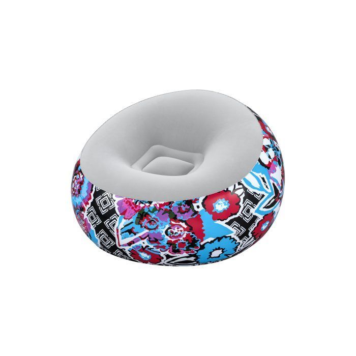 Надувное кресло 112x112x66см "Inflate-A-Chair Floral"