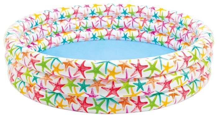 Детский надувной бассейн 168х38см "Морские звезды" 481л, от 2 лет