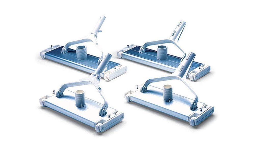 Щетка-насадка алюминиевая прямоугольная L=460 мм шланг ?38 мм крепление зажим