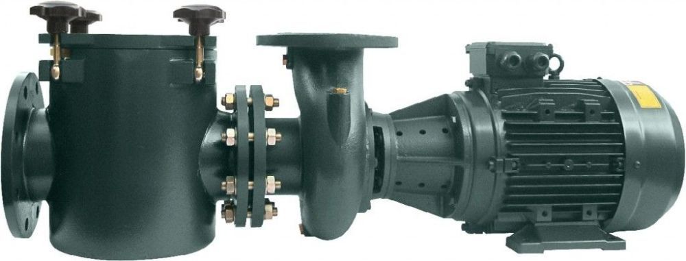 Насос "FDN-126 V" чугунный с префильтром 257 м3/ч, H=10, 380 B, 11,0 кВт