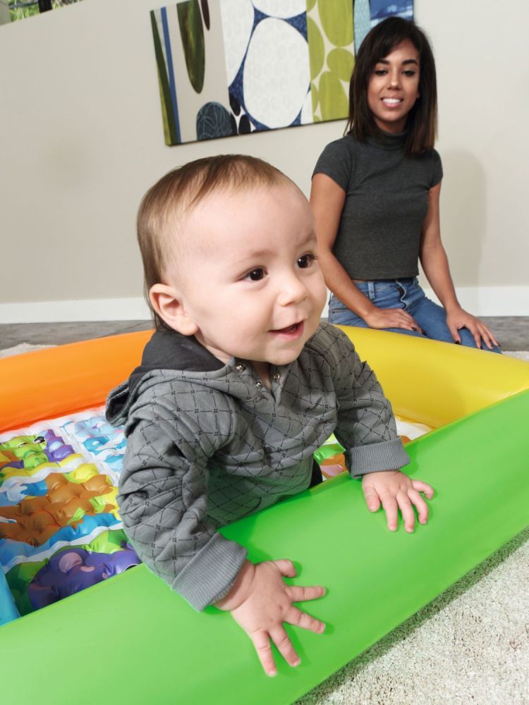 Детский надувной бассейн 132x132x23см