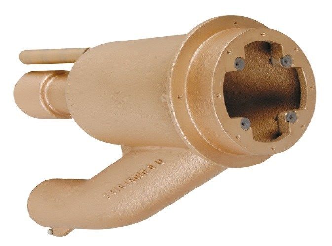 Закладная противотока TAIFUN-DUO из бронзы