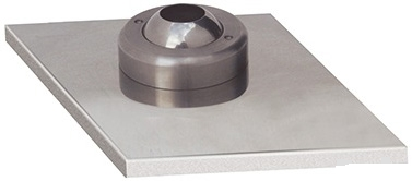 Лицевая часть 118x118мм стеновой форсунки A038, нерж.ст.316L AQA-ECB-CBI