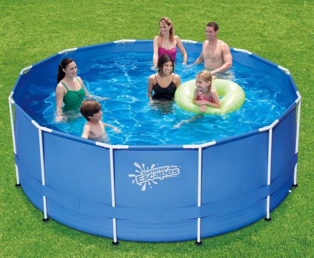 Каркасный бассейн 366х132см, 11711л