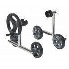 Суппорт напольный с двумя подвижными опорами