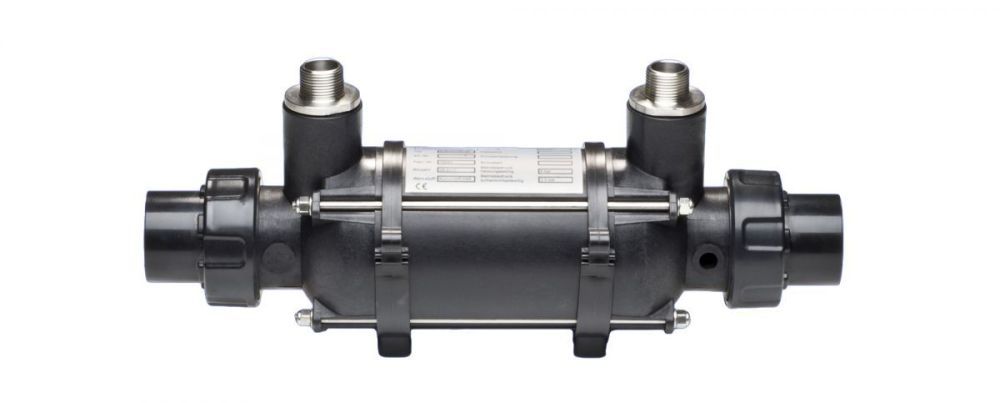 Теплообменник D-KWT-VA 45, пластик, гофр.спираль из нерж.стали 45-46 кВт