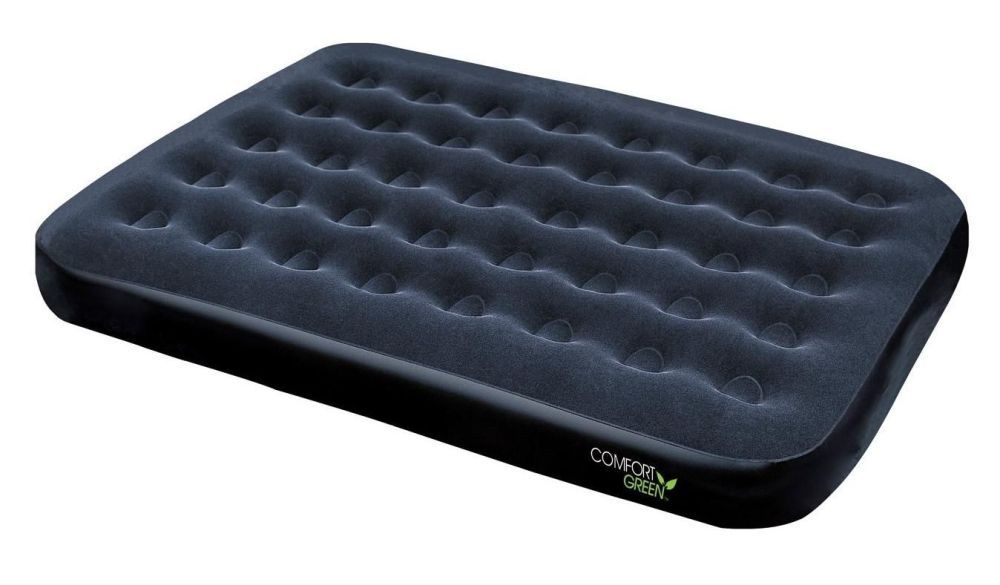 Надувной матрас Comfort Green Flocked Air Bed(Double) 191х137х22 см