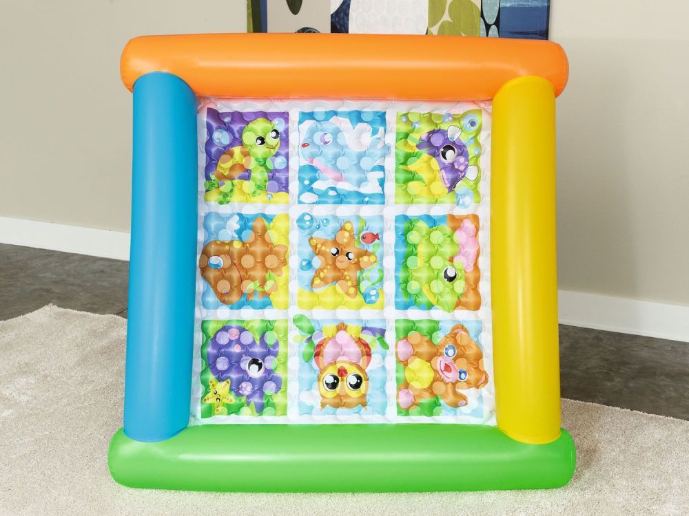 Детский надувной бассейн 132x132x23см