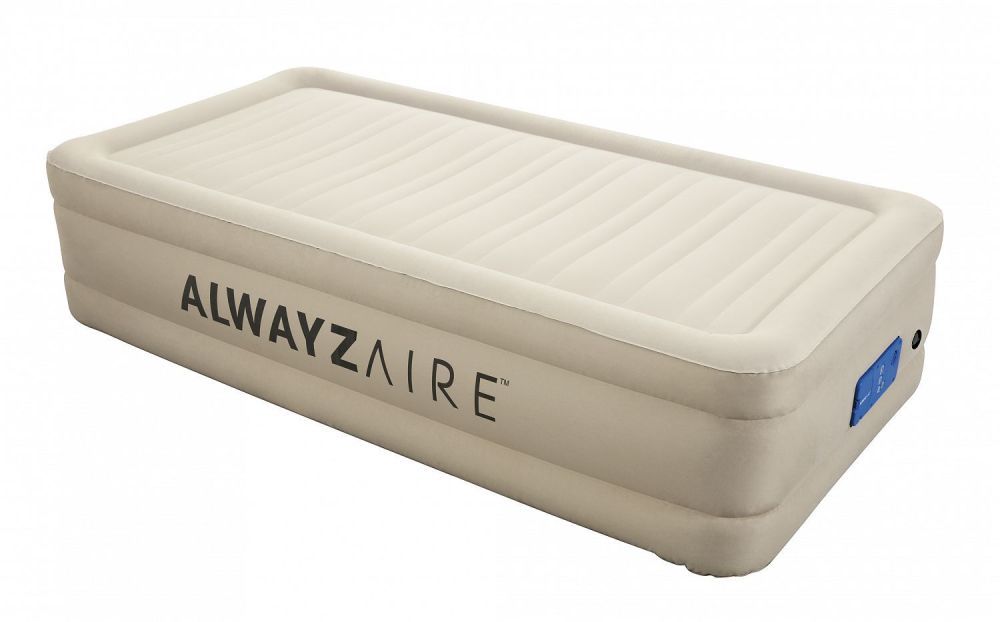 Надувная кровать 97х191х43см "Alwayzaire" встр.насос 220В с автоподкачкой, до 150кг