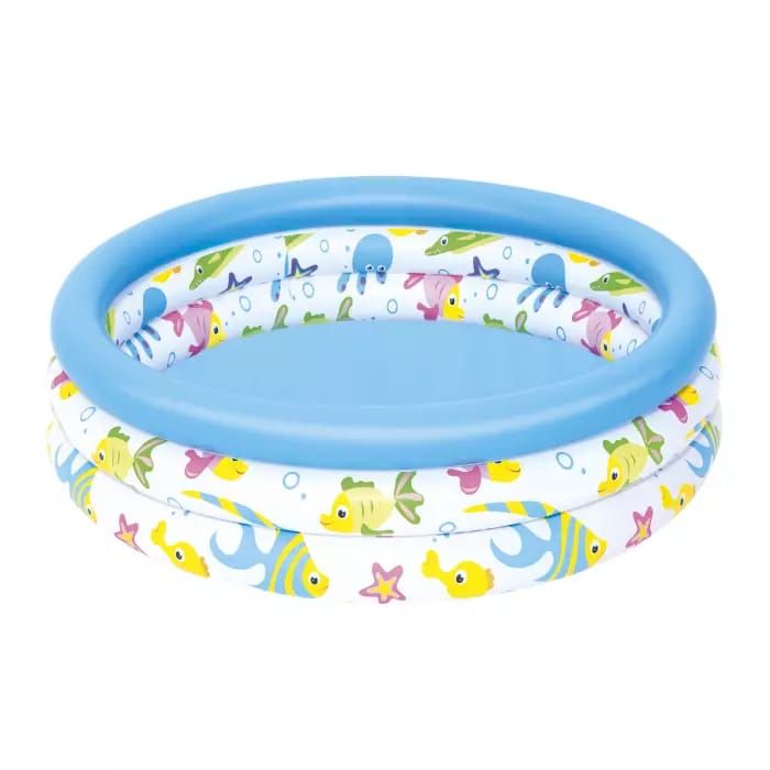 Детский надувной бассейн 102х25см "Океан" 101л, от 2 лет