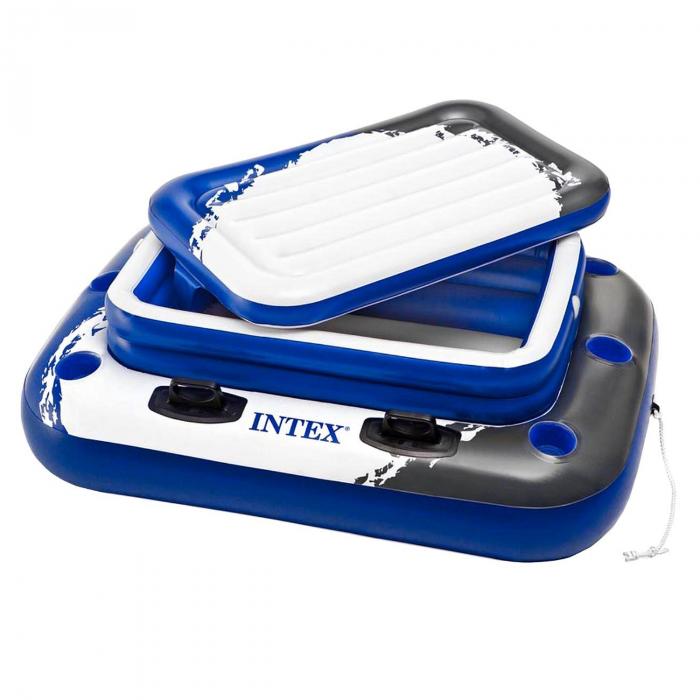 Плавающий холодильник 122х97см "Mega Chill 2" с подстаканниками