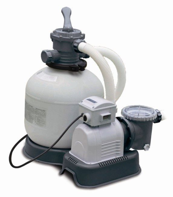 Каркасный бассейн Ultra Frame 732х366х132см, 31805л, комб.фил.-насос 6000л\ч, лестница, тент, подсти, Intex, 26366