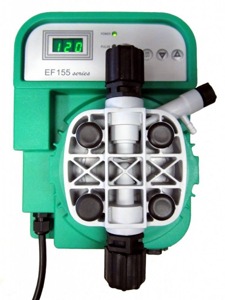 Электромагнитный насос-дозатор 10л/ч EF155 из PP, клапан Dutral