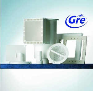 Круглый бассейн серия Atlantis 550 x 132 см, со скиммером и форсункой, цвет белый