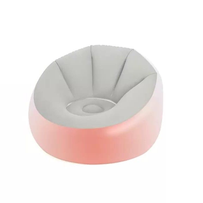 Надувное кресло 97х102x71см "Inflate-A-Chair" с Led подсветкой на батарейках (3хААА)