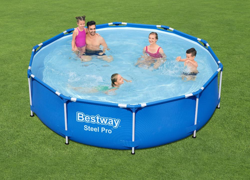 Каркасный бассейн Steel Pro 305х76см, 4678л, Bestway, 56677 BW