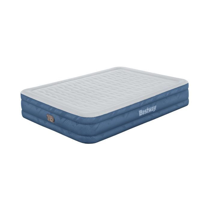 Надувная кровать 152х203х36см "Fortech Snugable Top" встр.насос 220В, до 300кг