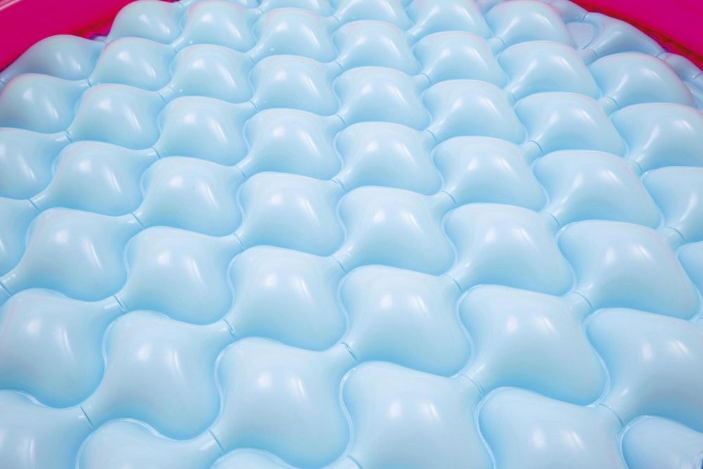 Детский надувной бассейн 102х25см "Лето" с надувным дном, 62л, от 2 лет