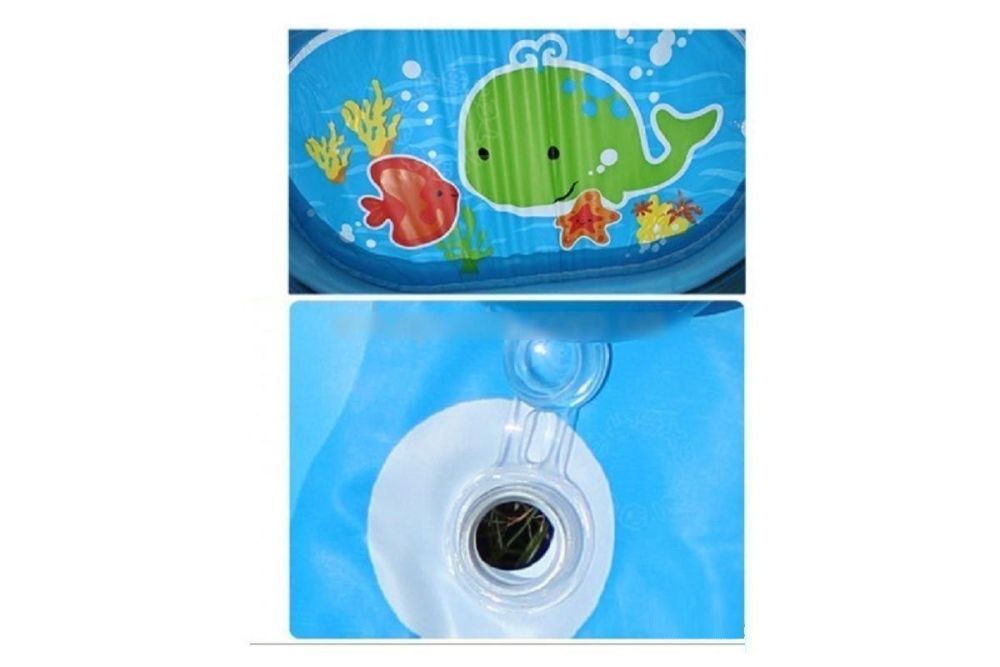Детский надувной бассейн 163х107х46см "Морские друзья" 230л, от 3 лет